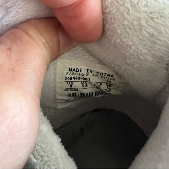 Nike Women Air prestige Sneakers Silver, gray ,purple with pink swoosh size 8 - Picture 6 of 7